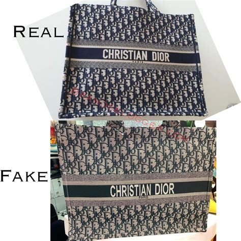 fake dior tote bag vs real|dior bag identification.